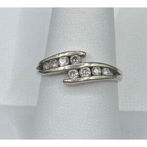 Vintage 925 cz ring